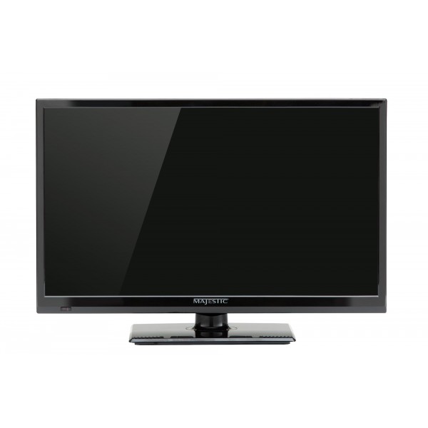 Majestic LED222GS 12V LED TV 22" FHD Global TV, DVD, MMMI Low Power Current-Front View