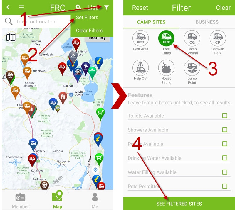 find-free-camps-australia-steps-using-free-ios-android-app