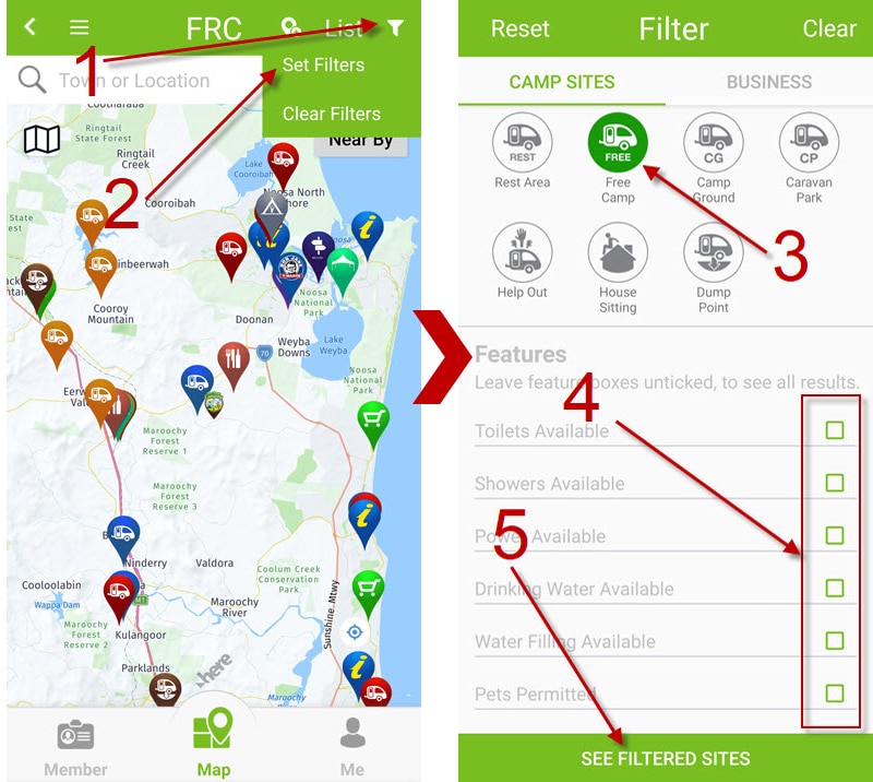 using-feature-filters-in-the-ios-android-app-to-find-free-camps