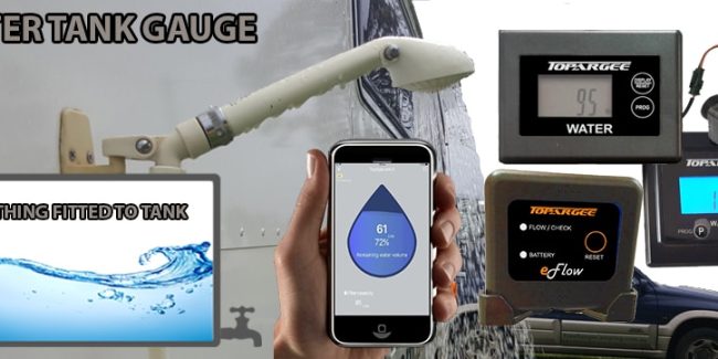 Topargee Water Tank Gauge – Accurate water measuring with nothing fitted to tank – Now with Bluetooth & App: Updated 2020