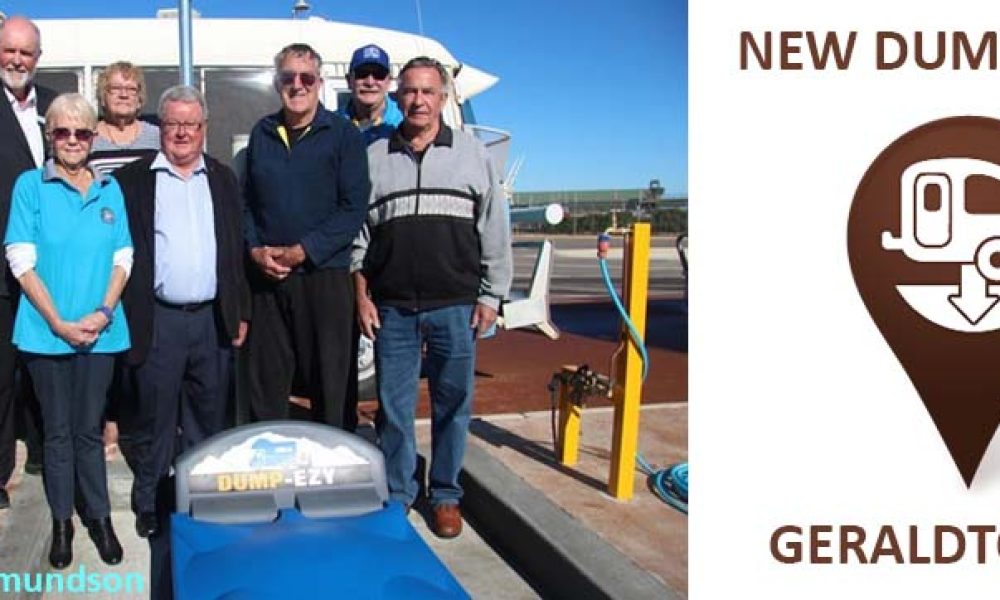 RV dumping stations increases local business for Geraldton