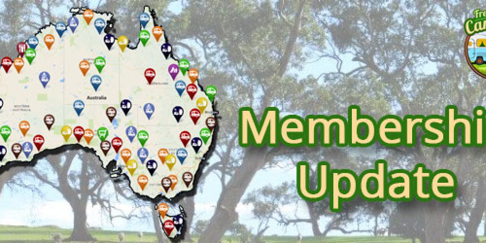 Free Range Camping Membership Update