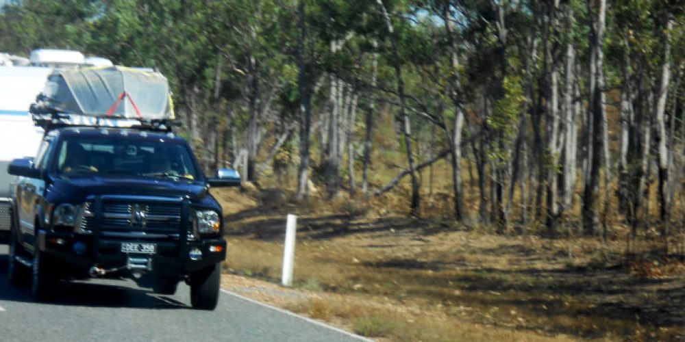 Safe Overtaking While Towing a Caravan