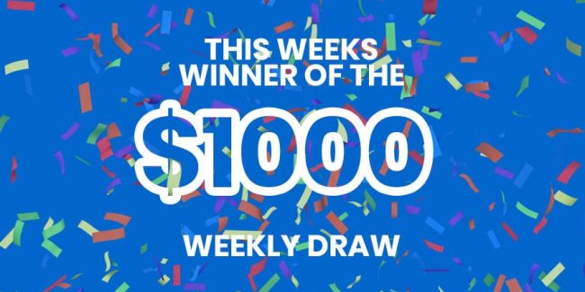 Weekly Charity Draws – 11th December 2021
